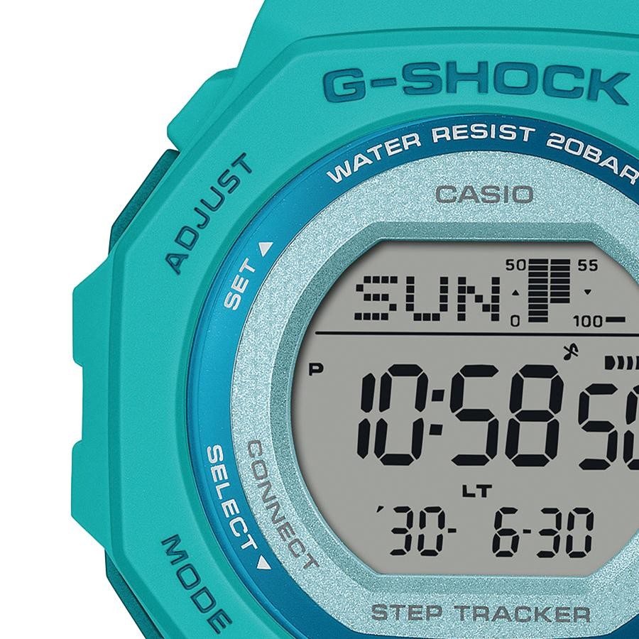 CASIO G-Shock GMD-B300SC-2 Turquoise Step Tracker Fitness Bluetooth Women Watch