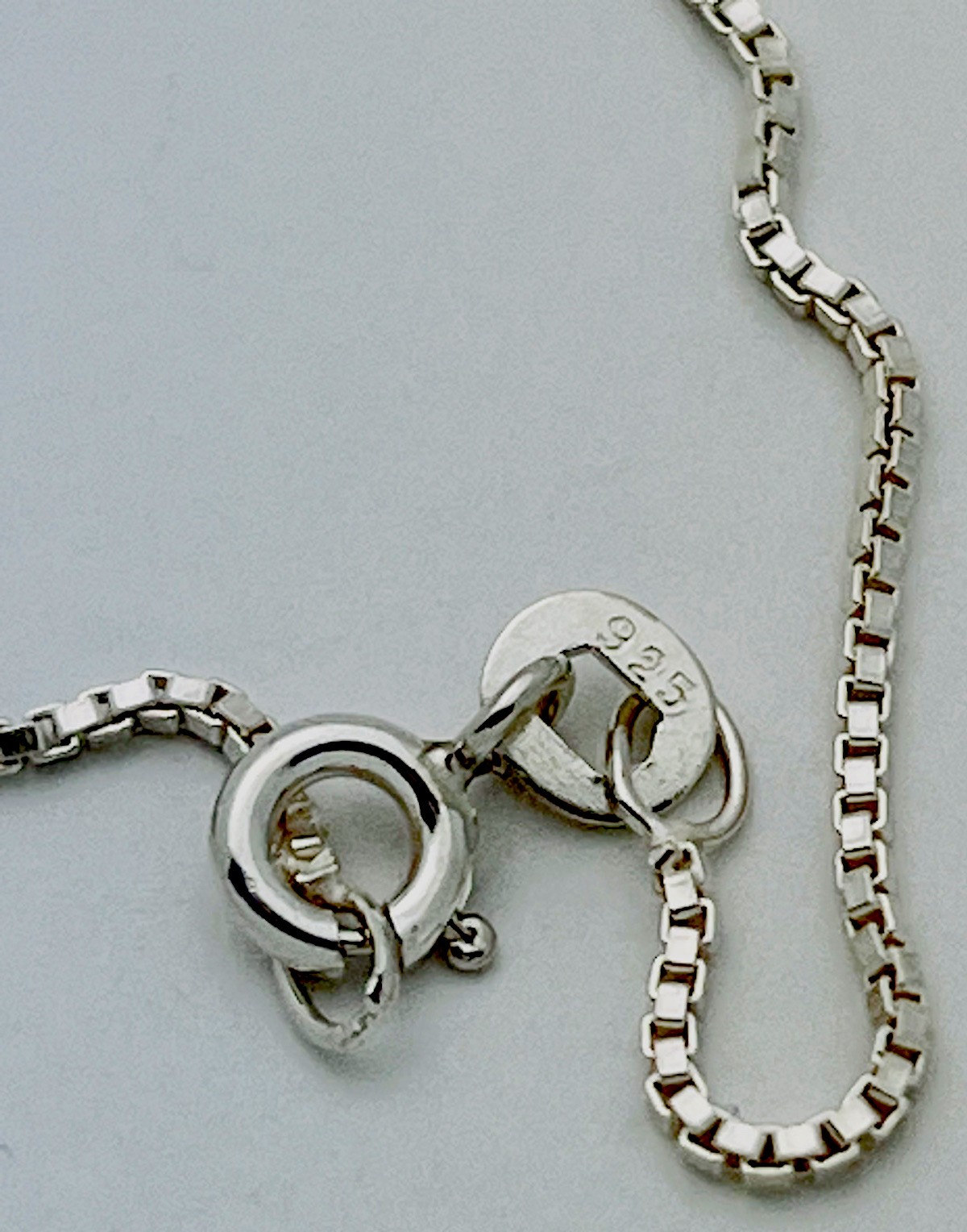 925 Sterling Silver 6.7 Gram  Textured Cross Necklace 20”