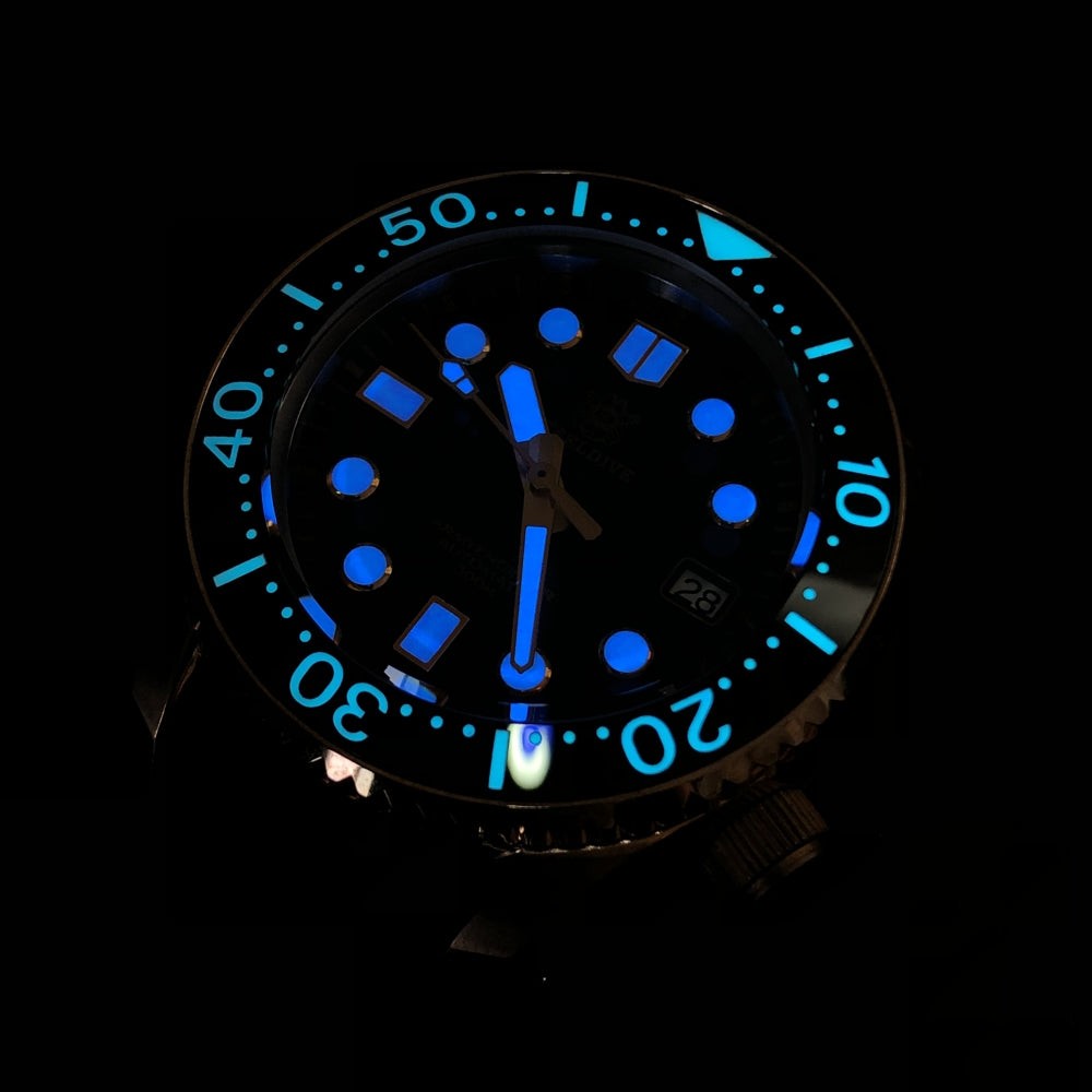 STEELDIVE SD1968S Mens Bronze 44mm 300M Automatic Dive Watch NH35 Sapphire Steel