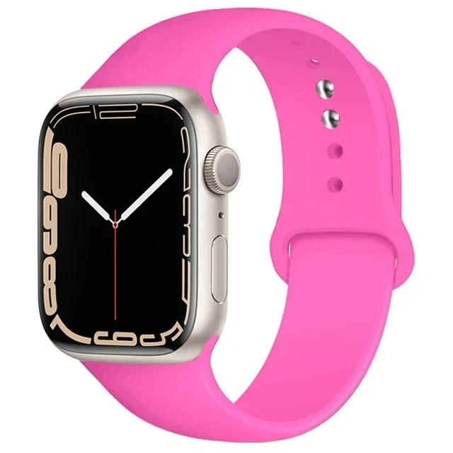 Silicone Narrow Sport Band for Apple Watch Series 11, 10, 9, 8, 7, 6, 5 SE