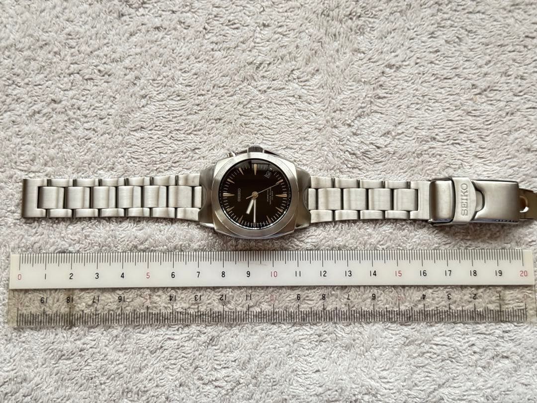Excellent Condition Secondary Seiko SUS Three Hand Date AGS