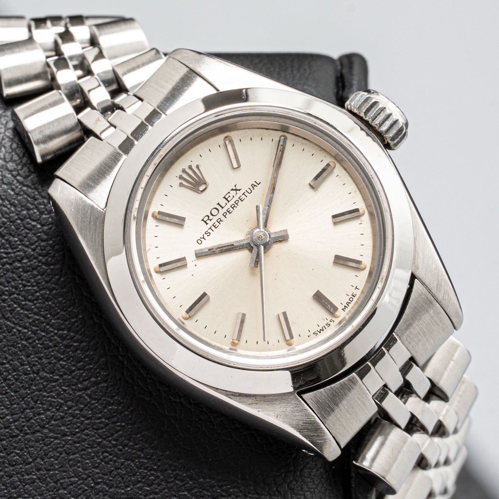 Rolex 6719 Stainless Steel OP Smooth Bezel 1983 Year 26mm