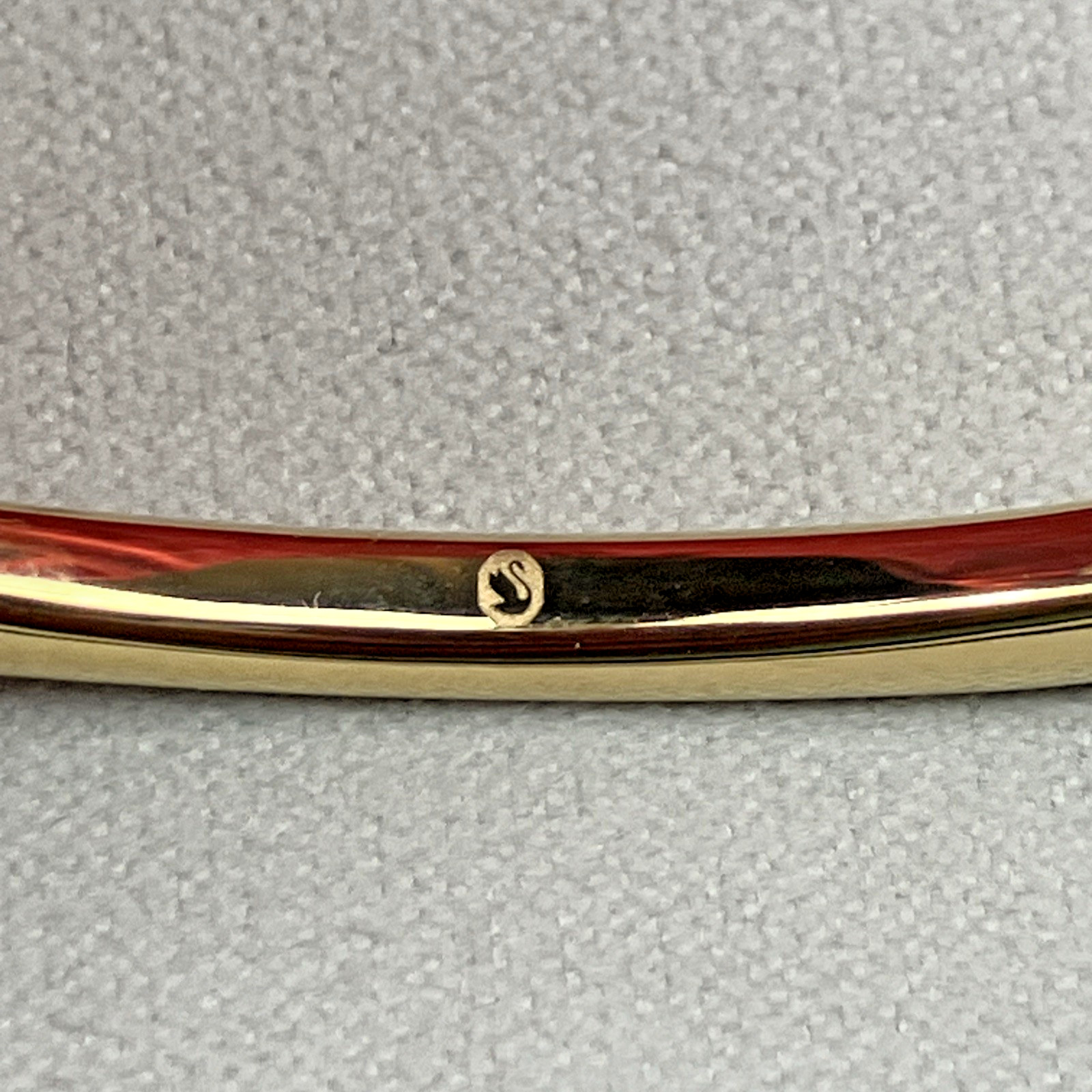 Swarovski Dextera Ruthenium Plated Bangle Bracelet NWOT RP $199