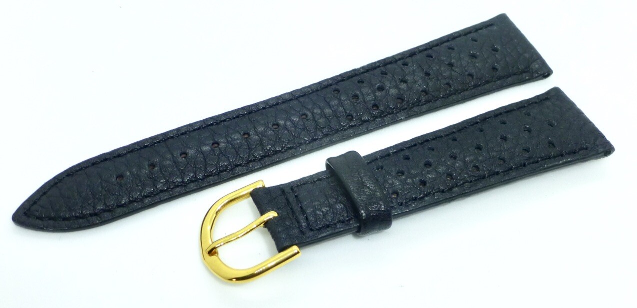 18mm/20mm/22mm Vintage 1960s/70s Leather Watch Band Strap with Buckle for IWC