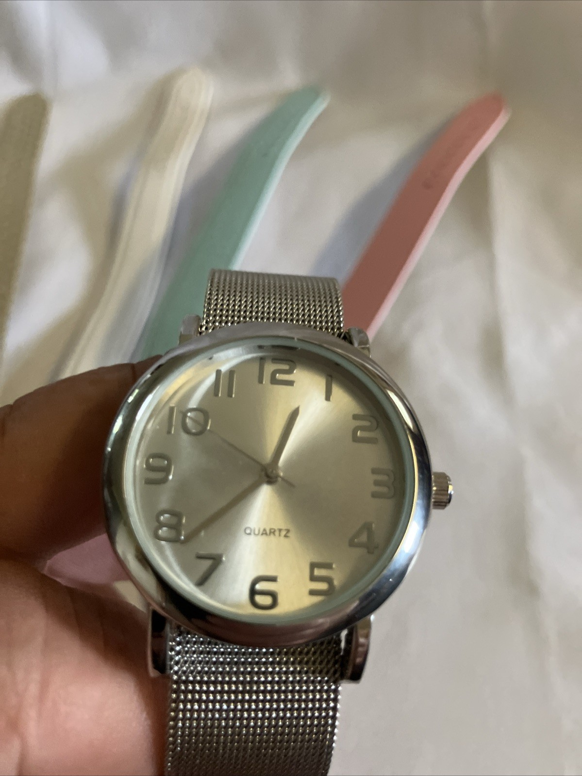 Imported Ladies Watch And Interchangeable Bands: WORKS!