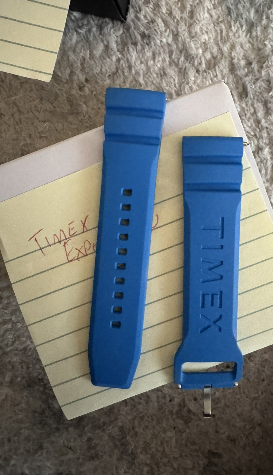 Timex Blue Mens Analogue Watch Deep Water Reef TW2Y02500
