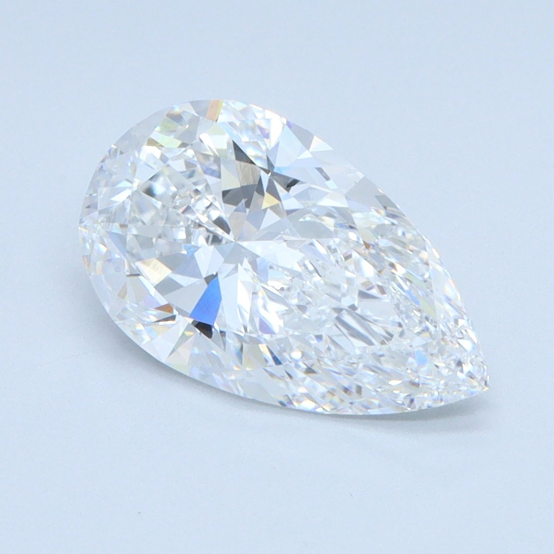 IGI Certified 1.83 Ct Pear Cut Lab Grown CVD Diamond D Color VS1 Clarity