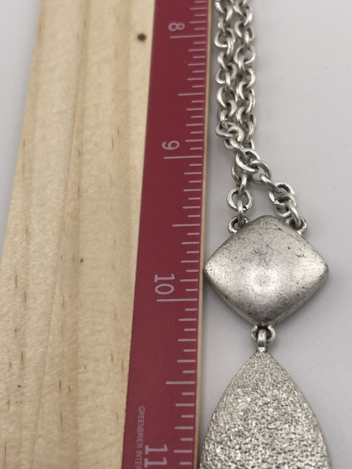 dana buchman Necklaces Sliver Tone 19 1/2 Inches AB-2
