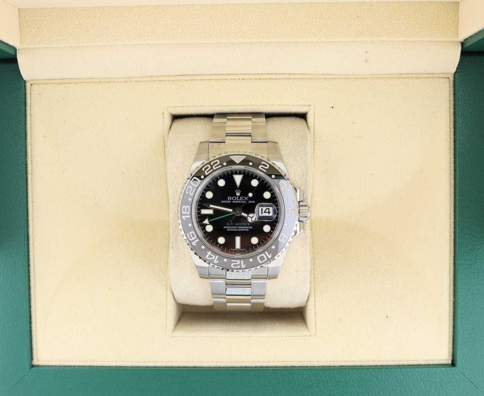 2009 Rolex GMT-Master II 116710LN Black Dial SS Oyster No Papers 40mm