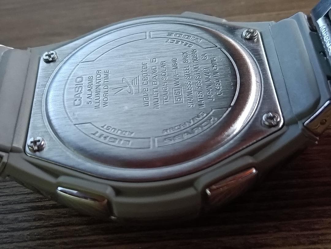 CASIO Wave Ceptor Solar Radio-Controlled Watch WVA-M640⑤ From Japan