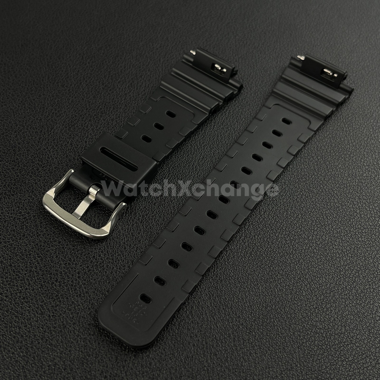 Black Watch Strap For G-SHOCK Replacement Rubber Band CASIO GA2100 GA2110 16mm
