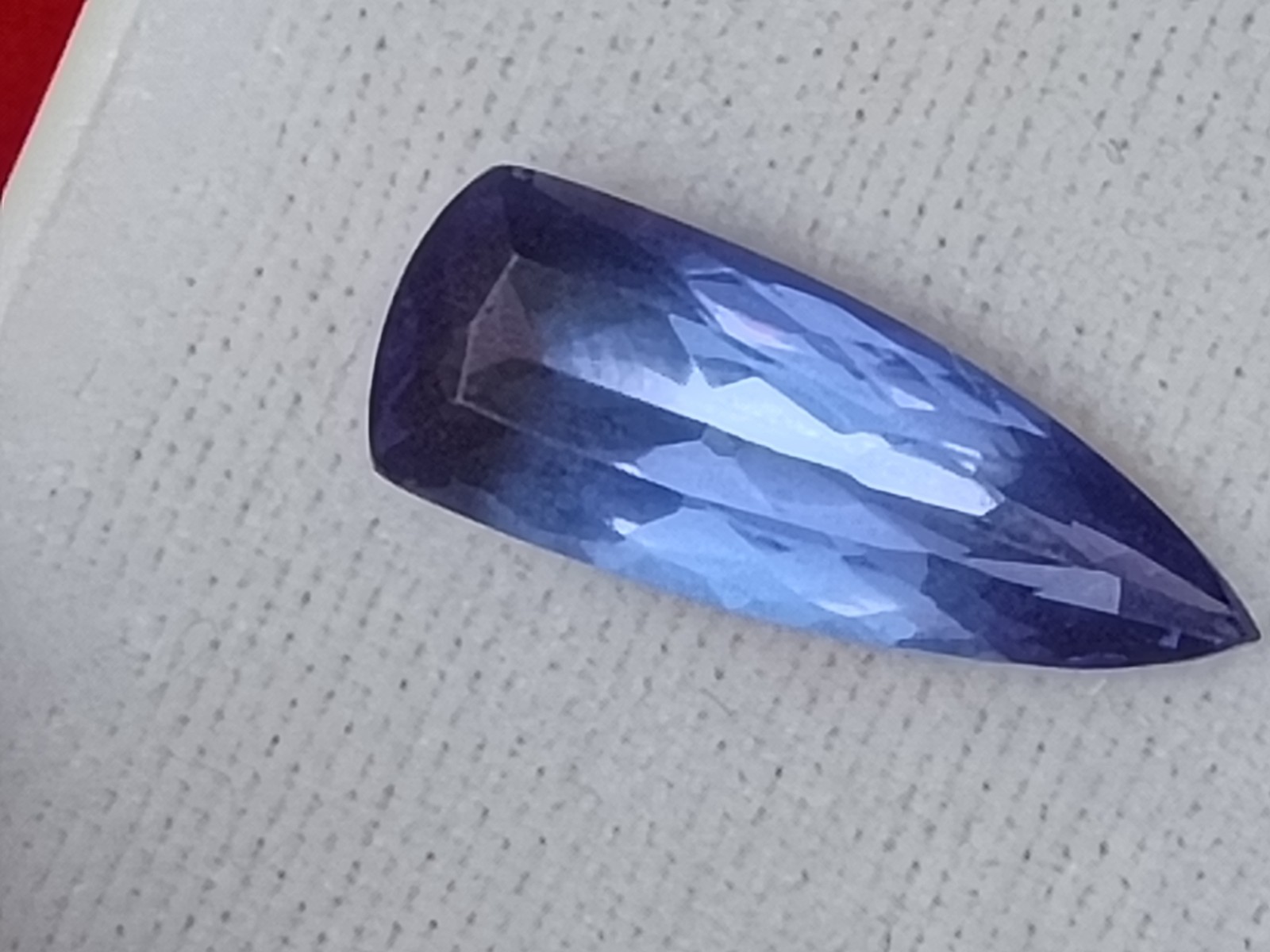 Natural Tanzanite Trillion Cut Blue/Purple Transparent 6x16mm 2.80ct 1pc