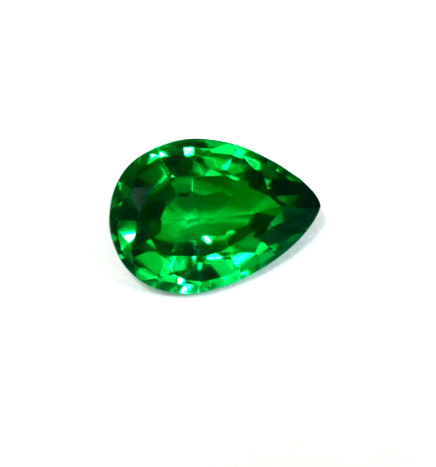 Natural Tsavorite Green Garnet Gemstone Pear Cut 10-12 CT Kenya’s Certified