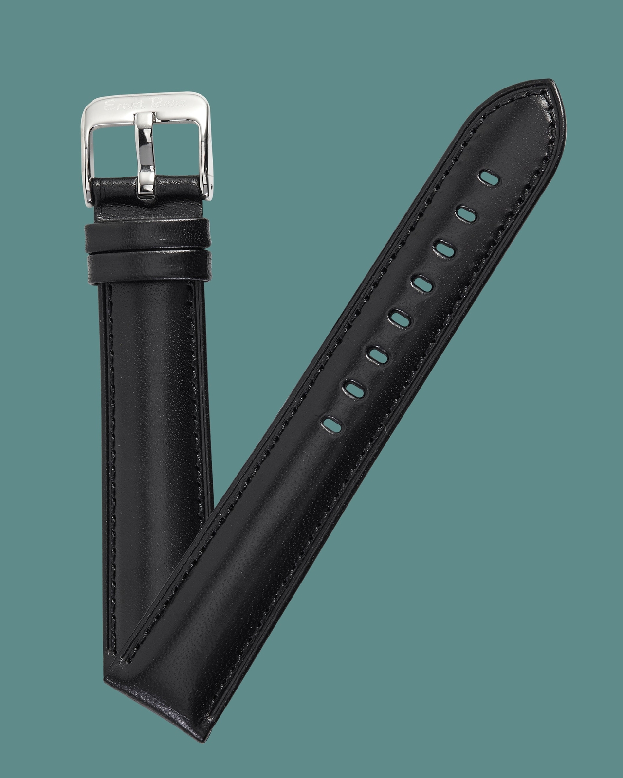 Ernst Benz 20mm x 18mm Black Band w/ Original Buckle