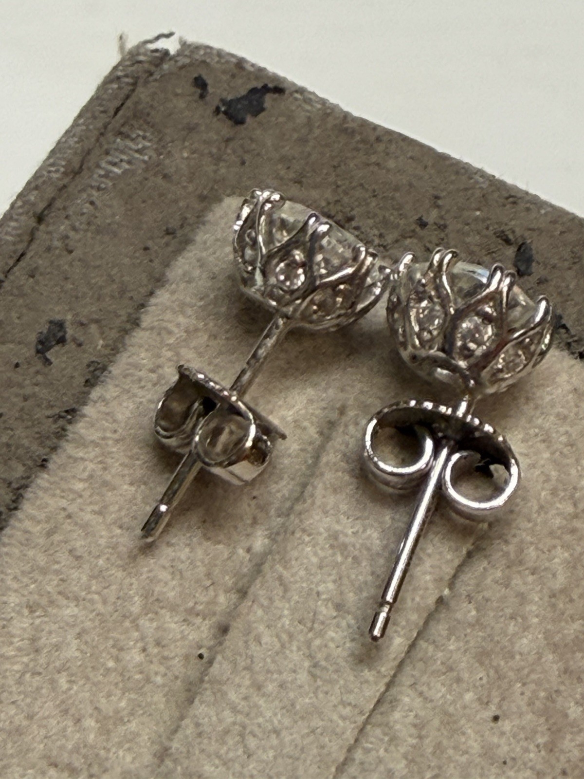 designer sterling silver 925 diamonique cz Earrings