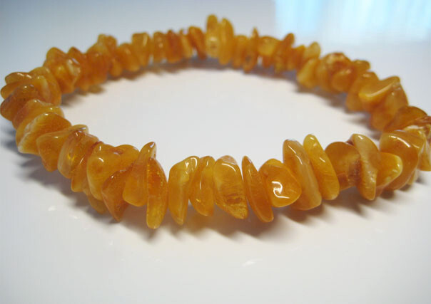 3 – Genuine Baltic Amber Bracelet 30 grams 8 in Handmade !!!