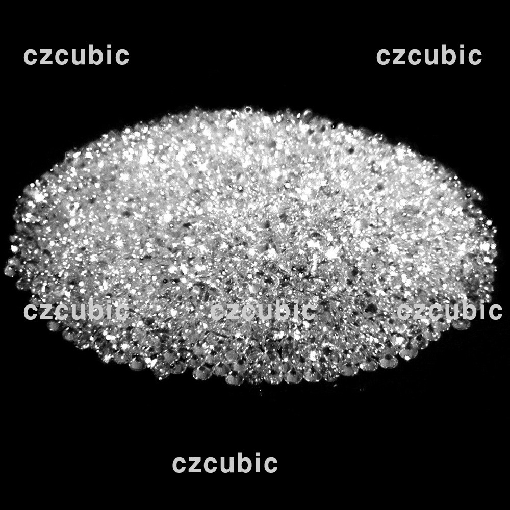 1000 PCS ROUND CUBIC ZIRCONIA/CZ STONES 5A QUALITY 0.70 – 3.00 MM SHIP IN US NO1