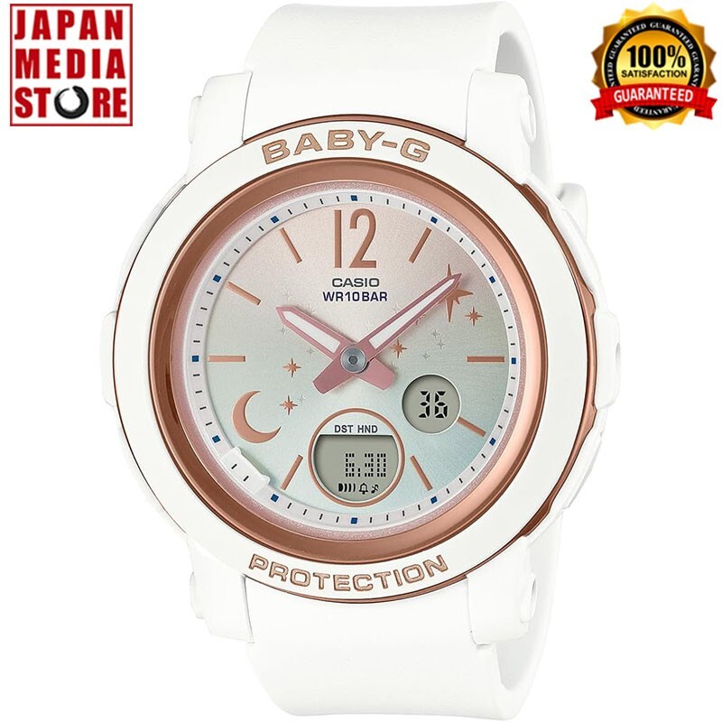 CASIO BABY-G BGA-290DS-7AJF Moon and Stars Series Analog Digital Women Watch NEW