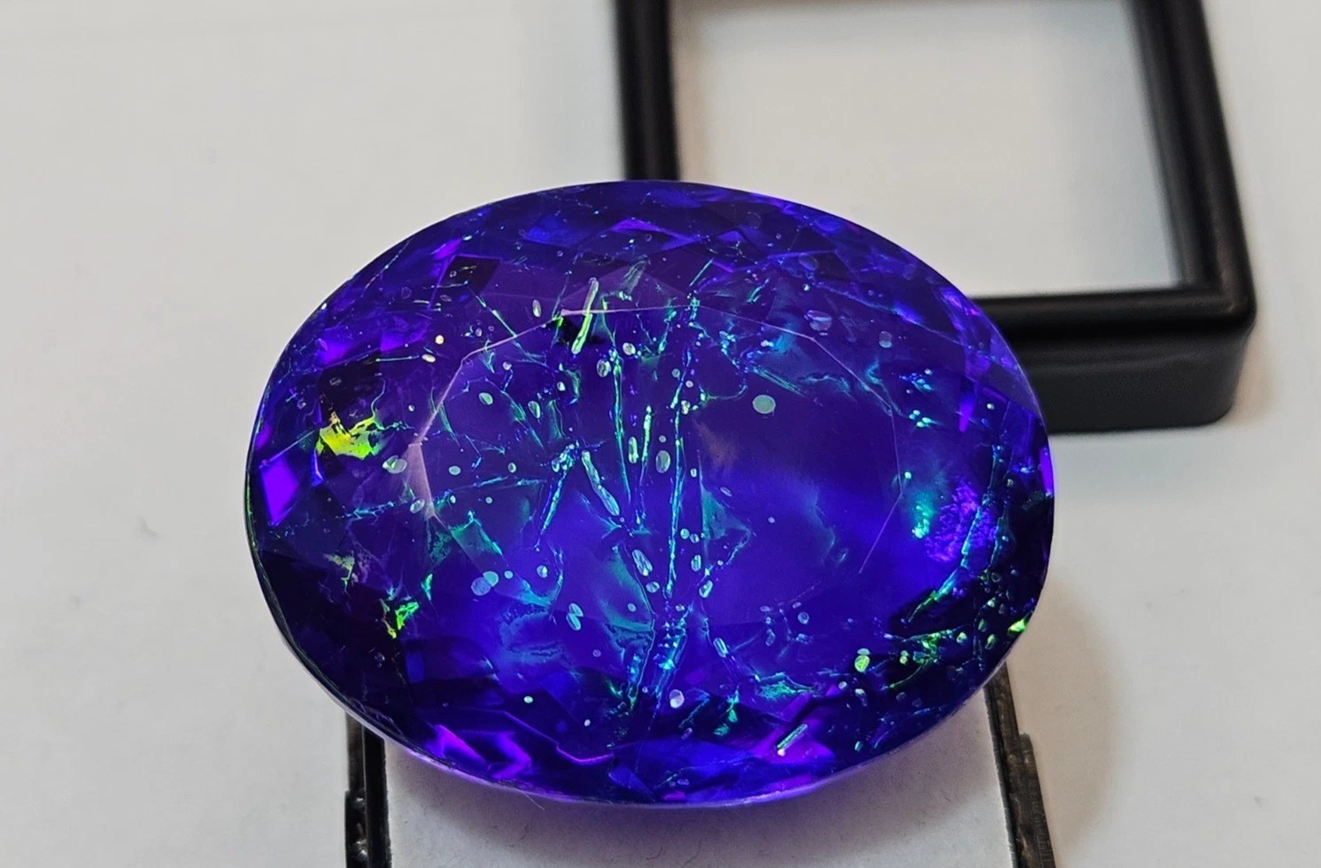 Fire Opal Monarch Oval Cut 79+ Ct Natural VVS Loose Gemstone EGL Certified