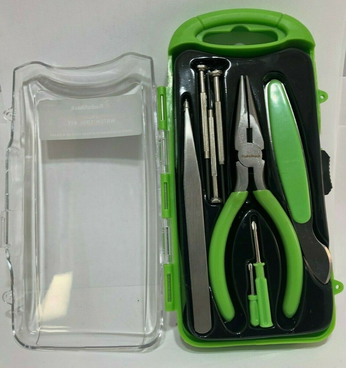 Radio Shack 8 piece Watch Tool Kit with Carrying Case 6400191