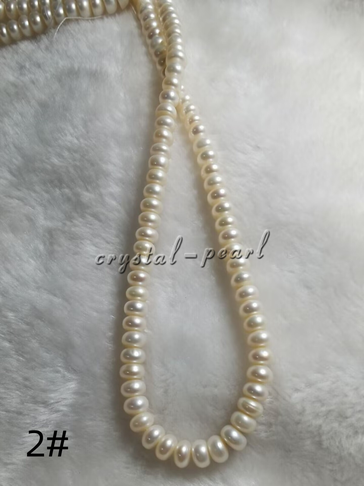16″ 18″ 20″ AAA Natural White Akoya Pearl Necklace 14k Gold 7-8MM