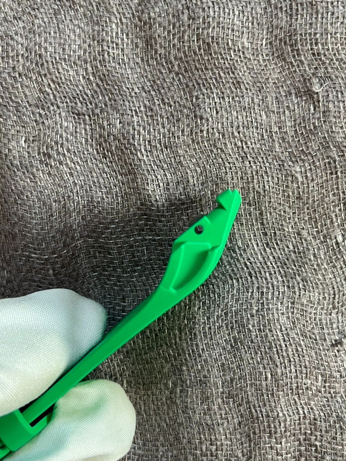 Authentic Richard Mille Green Rubber Strap For RM028 28M