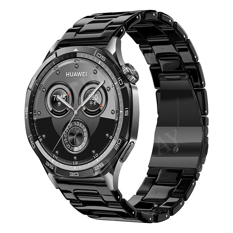 Luxury Resin Watch Band Strap for Amazfit Bip 6 5 GTR GTS 4 3 2 2e 47mm Bracelet