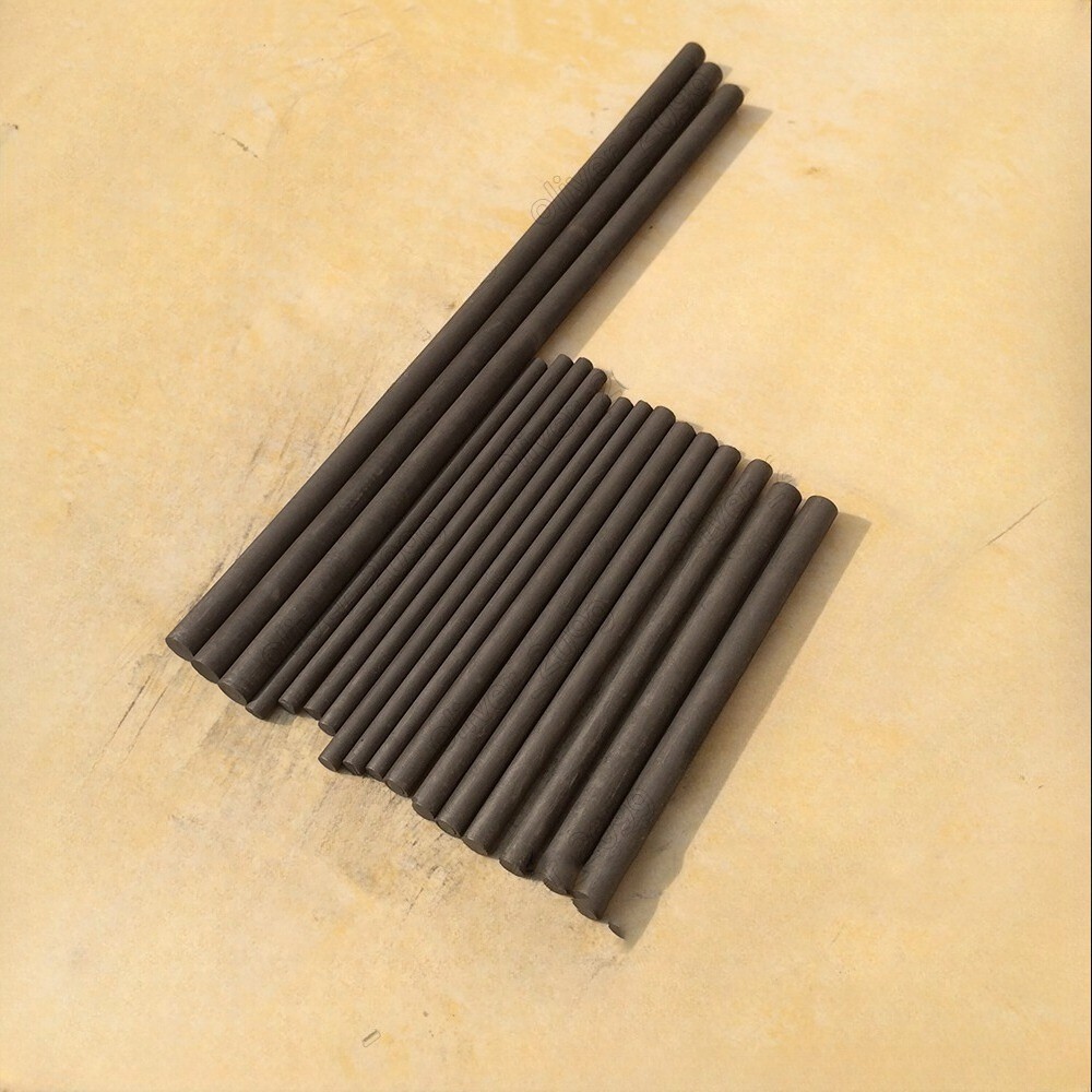 High Purity Graphite Carbon Bar Round Rod Electrode High Temperature Resistant