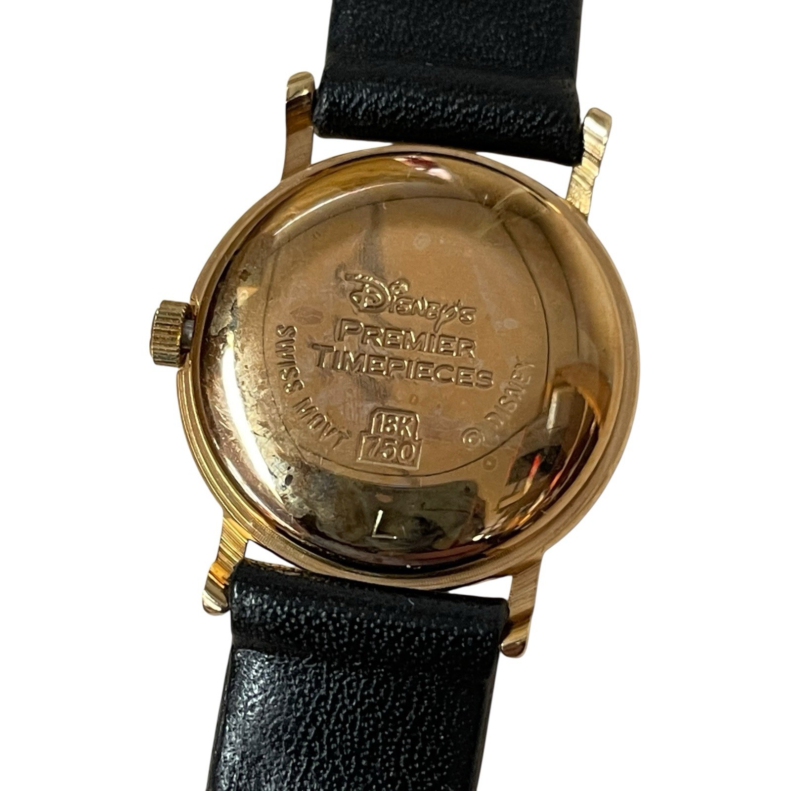 Disney’s Premier Timepieces 18k Gold 750, Swiss Movement Women’s Watch
