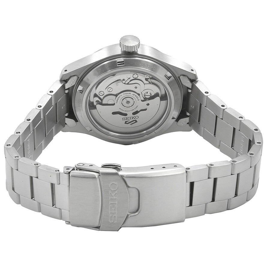 Seiko Men’s 5 Sports Automatic Black Dial Watch – SRPJ81K1 NEW