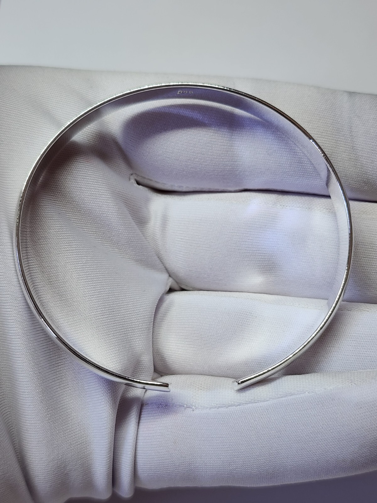 Silver Plated Resizable Cuff Bangle Bracelet Unisex Fashion Jewelry Women, Men