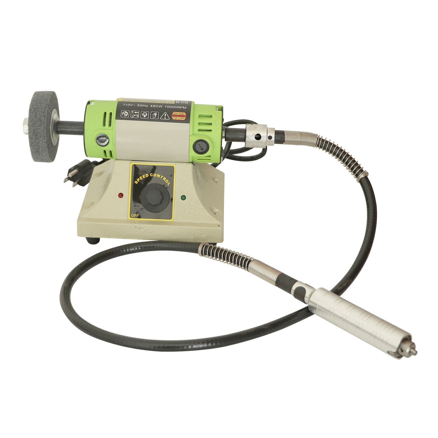 110V/220V 50Hz 480W 10000RPM Multifunctional Desktop Polishing Machine Jade Grin