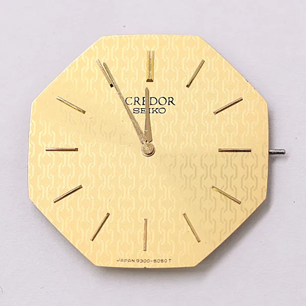 Excellent condition Seiko Credor Quartz movement only, gold dial, men’s watc
