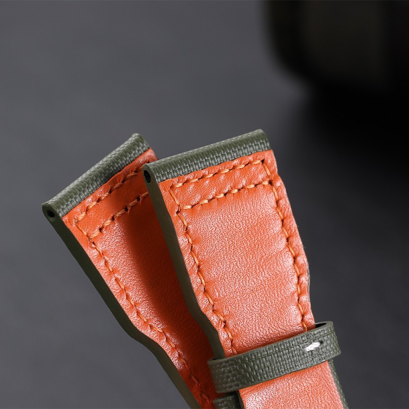 High Quality Nylon Genuine Leather Watch Straps Mens Band 20mm/21mm/22mm for IWC