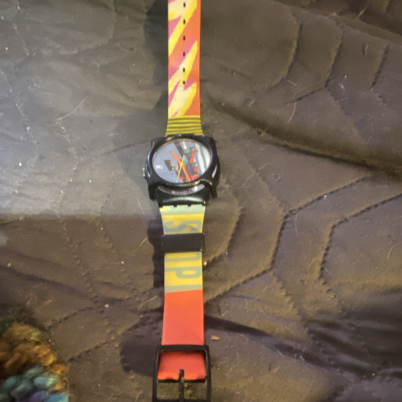 Swatch Taxi Stop GB410 Model: Gent Standard “Taxi Stop” GB410.Release In 1989