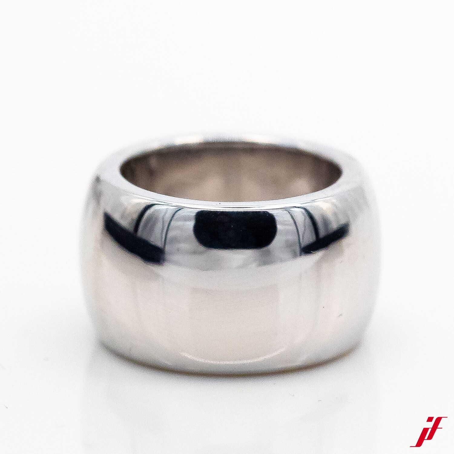 Ring band 18C/750 White Gold without stone size 49-value €5,000