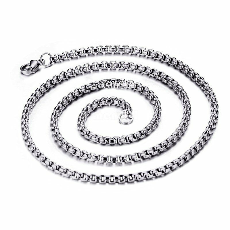 MENDEL Stainless Steel Evil Eye 6 Point Star Hexagram Occult Necklace Pendant