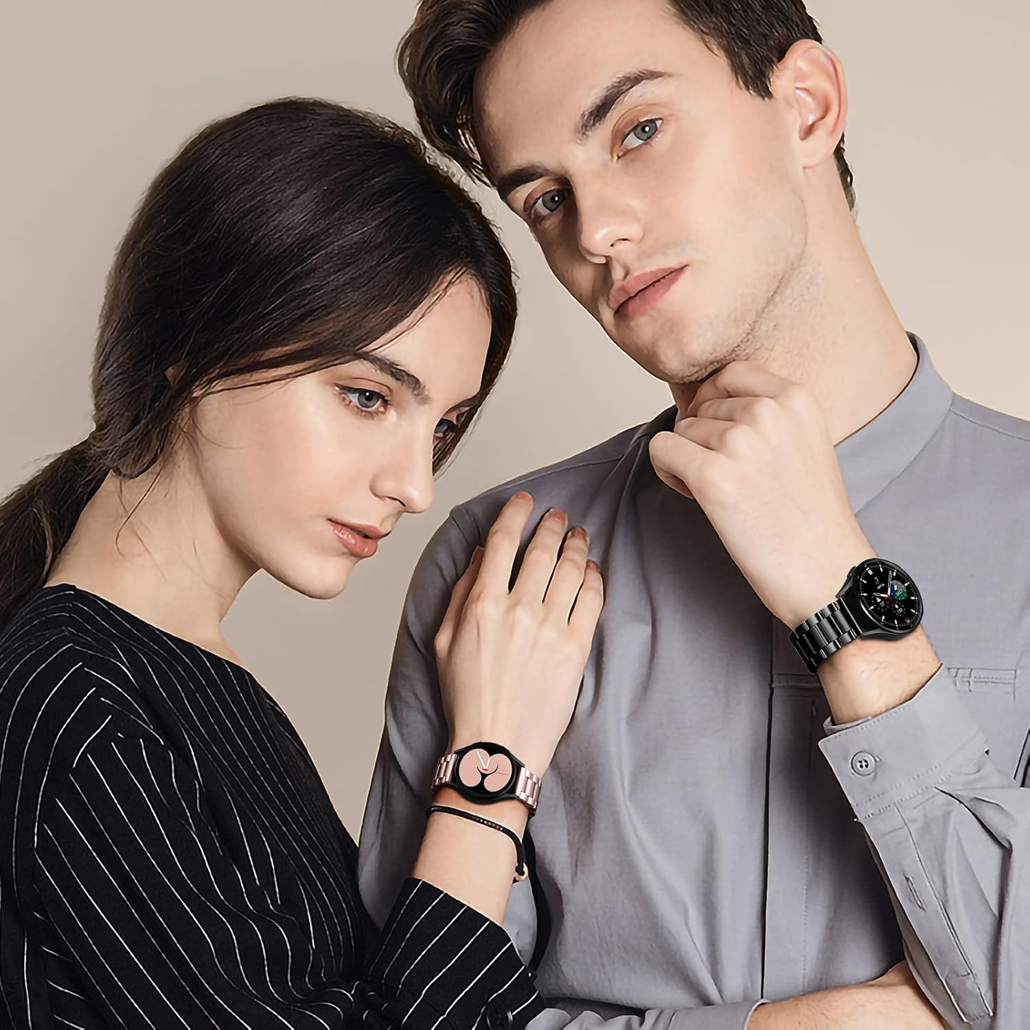 Compatible with Samsung Galaxy Watch 7 6 5 4 Band 44Mm 40Mm/Galaxy Watch 6 4 Cla