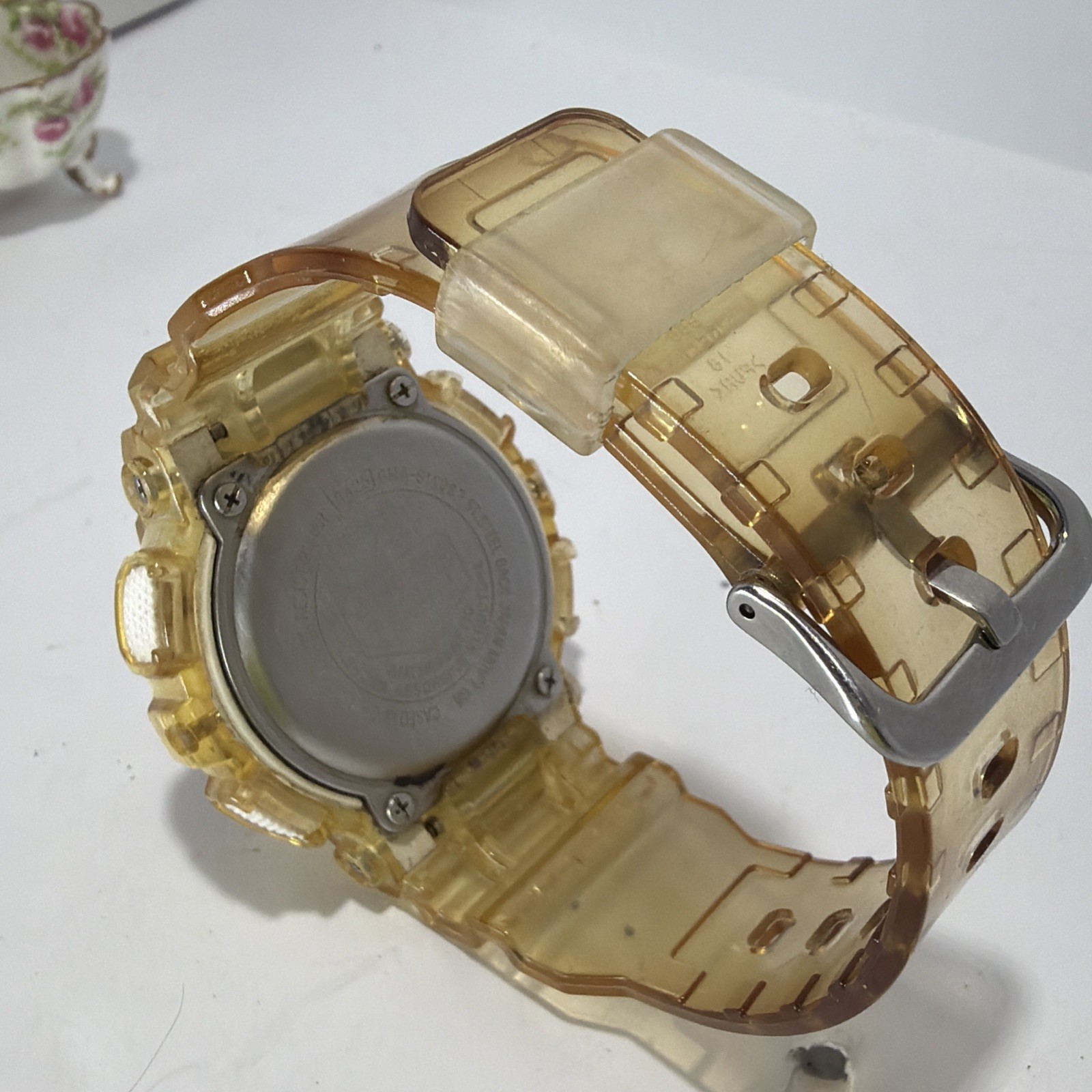 CASIO – G-SHOCK – GMA-S110SR – CLEAR – ROSE GOLD PINK WOMEN WATCH