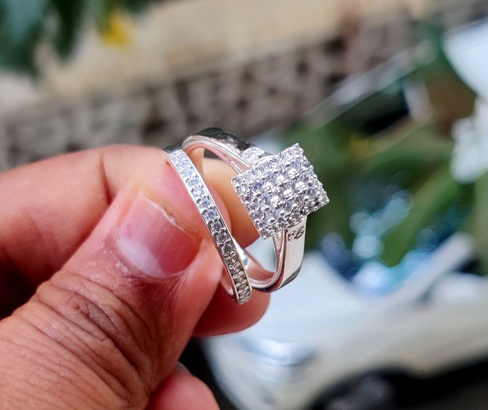 1.50Ct Round Lab Created Diamond Engagement Bridal Ring 14K White Gold Plated