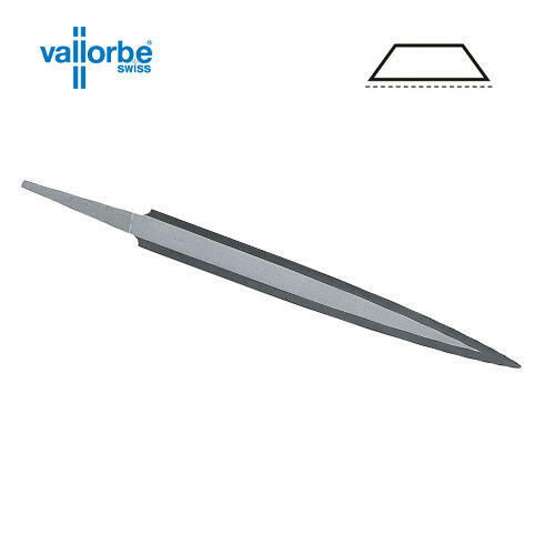 Glardon Vallorbe Barrette Hand File 6″ Cut #0 LP1060 Swiss Precision 33-1012