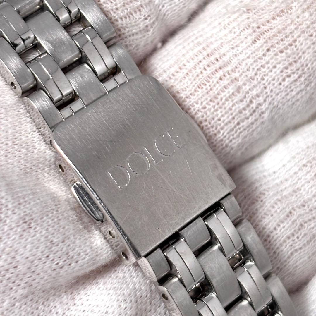 Working New Battery SEIKO Dolce Vintage Watch Ripple Dial Round