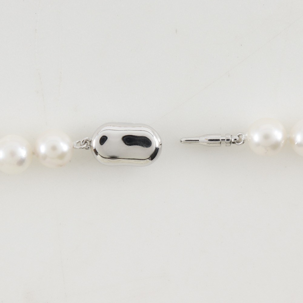 Pearl Necklace7.5～8.0ｍｍ Pearl/Silver 36.3g Women