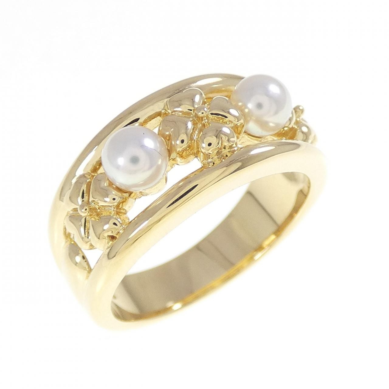 Authentic Mikimoto freshwater pearl ring #260-007-021-6622