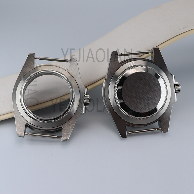 40mm Mechanical watch case Ceramic Rings Fit Nh 35 Nh36 Nh 38 Eta 2824 Movement