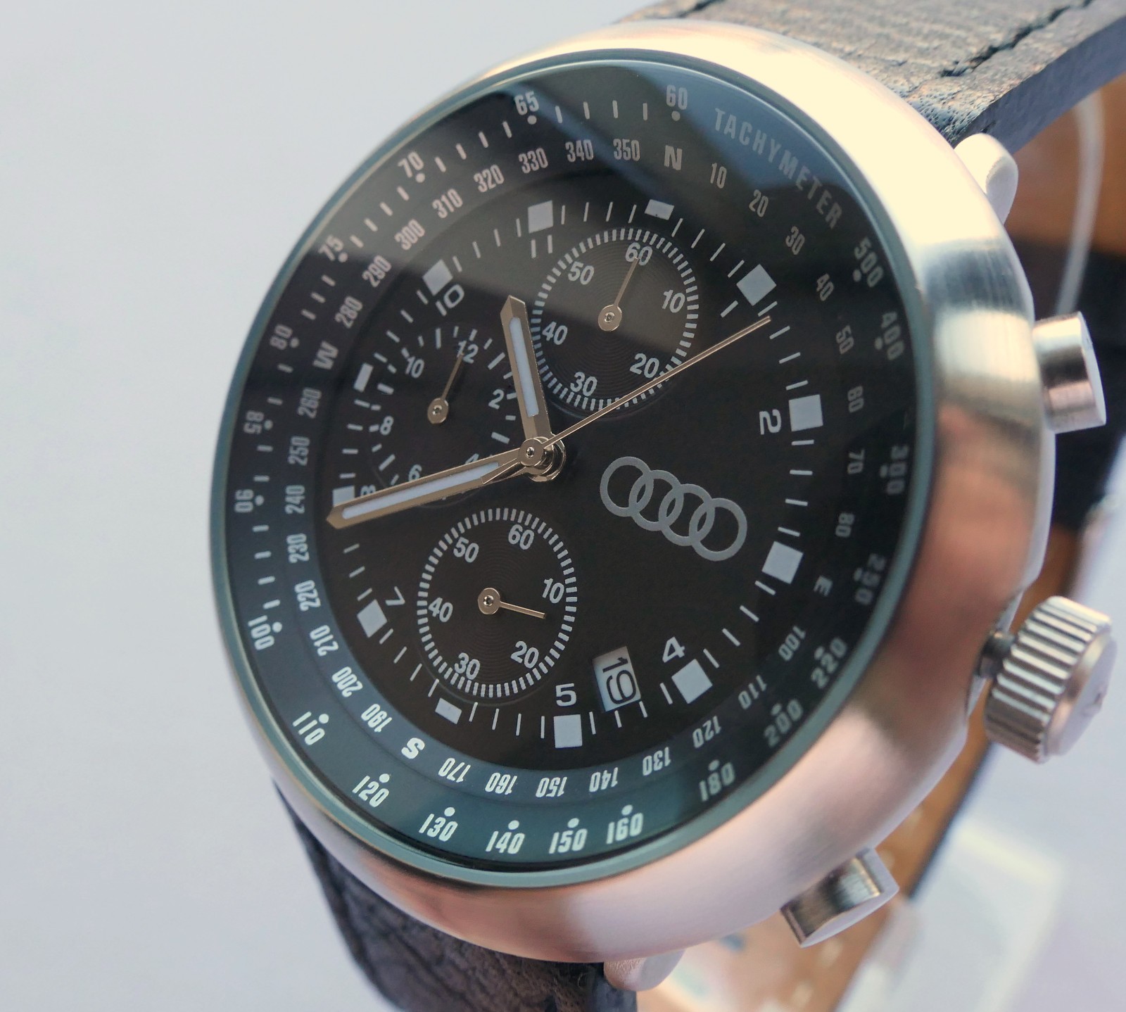 Audi Classic Car Accessory Motorsport S Line Sport Racing Chronograph Watch