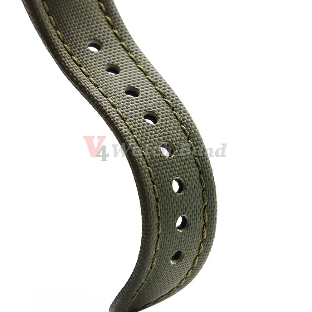 Watch Band Premium Sailcloth Strap 18mm 19mm 21mm Durable Nylon Quick Release