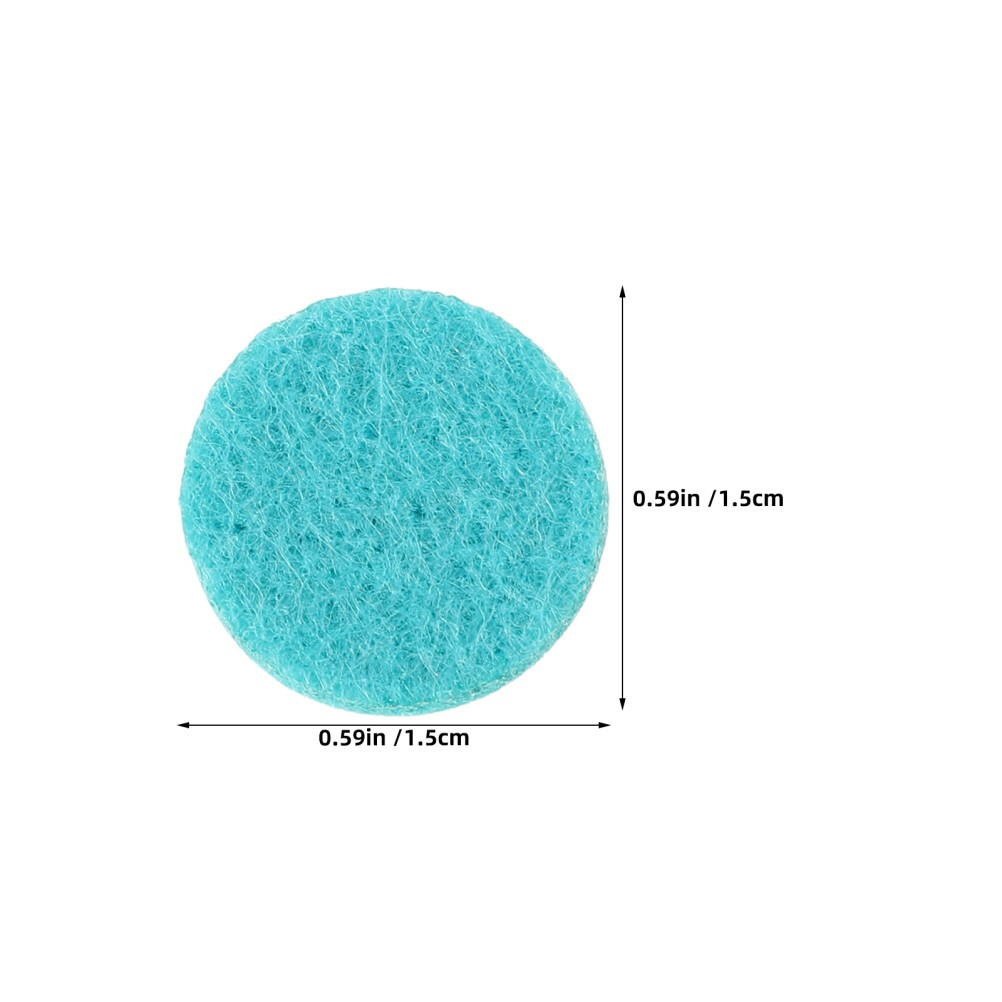 500Pcs Thick Absorbent Cotton Pads for Essential Oil Pendant Aroma Refill