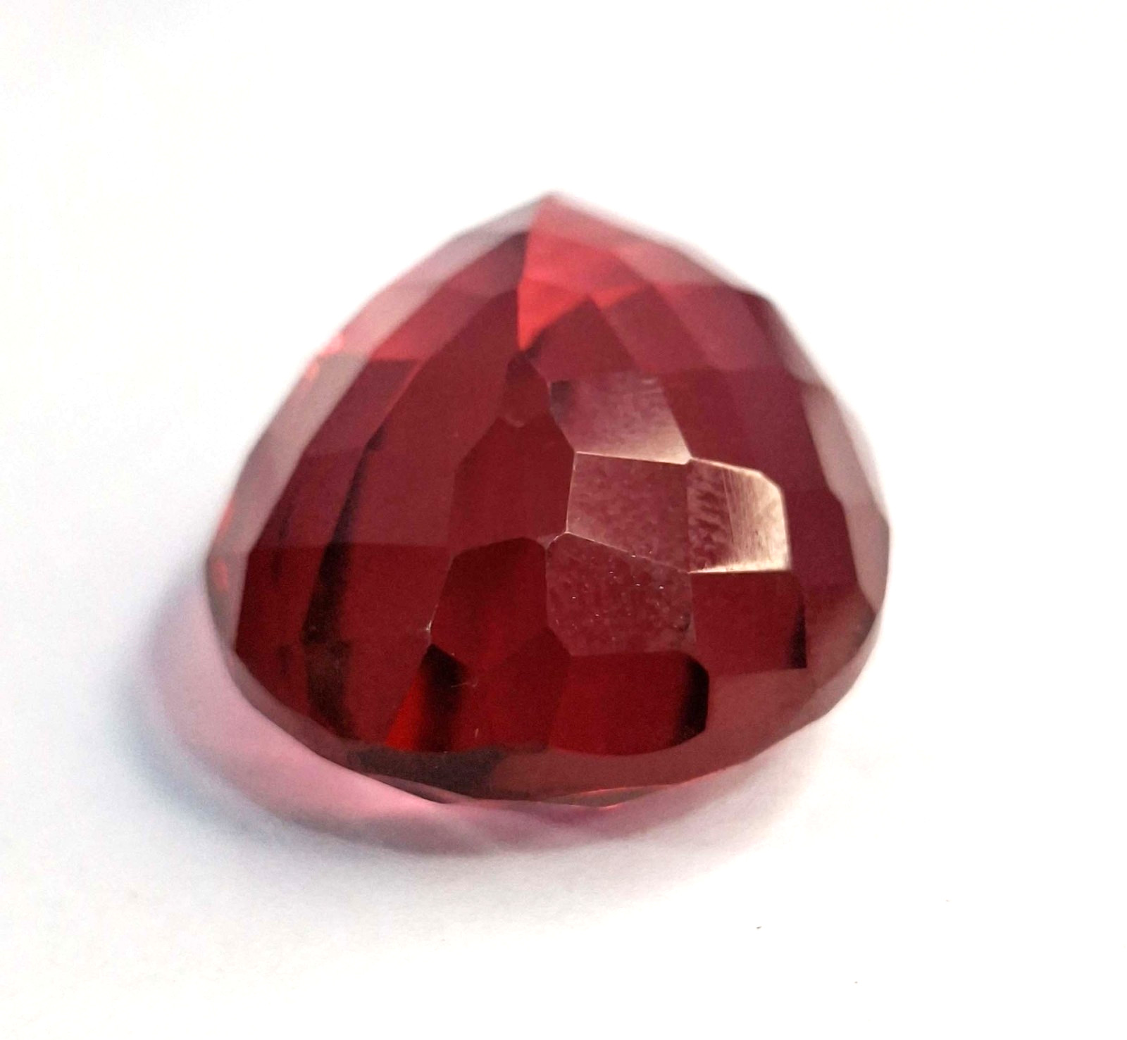 Rubellite Tourmaline Natural 61-63 Ct Pear Cut Certified Loose Gemstone SP737