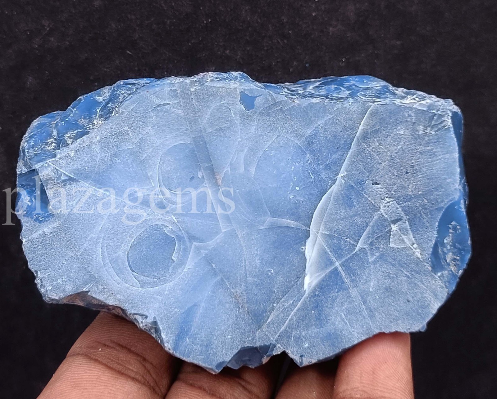 Huge 985 Ct Rough Sky-Blue Opal Natural Australian Certified Gemstone 5ARB